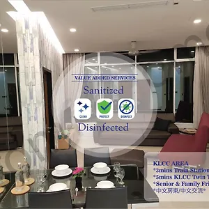 公寓 靠近klcc/吉隆坡市中心5星级豪华公寓, 吉隆坡